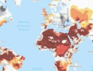 La carte du réchauffement climatique // Source : Climate Central
