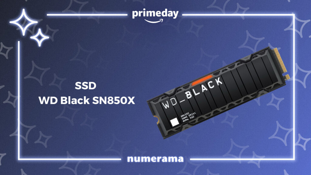 WD Black SN850X // Source : Numerama WD Black SN850X // Source : Numerama