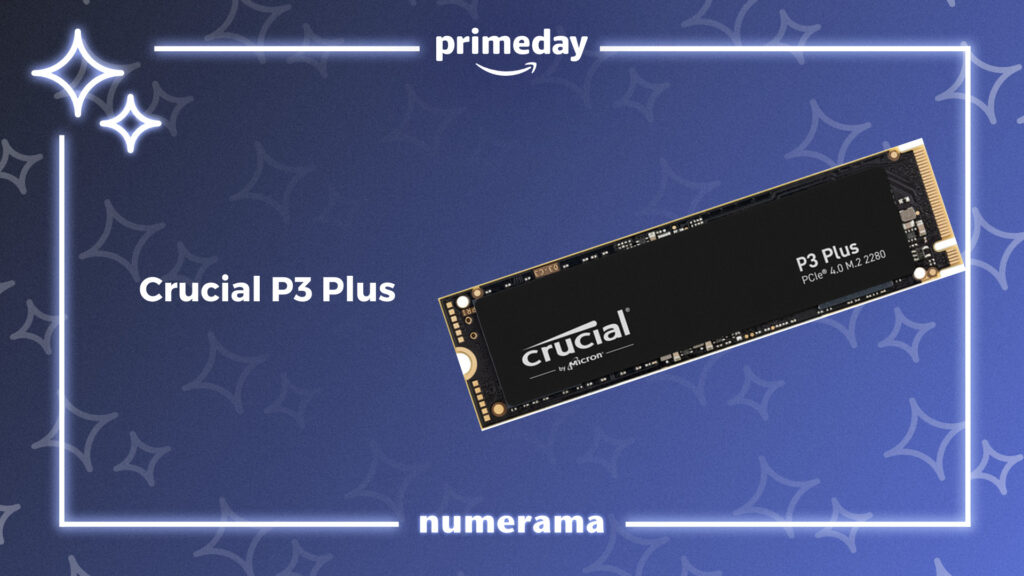 LE Crucial P3 Plus est un SSD interne // Source : Numerama LE Crucial P3 Plus est un SSD interne // Source : Numerama