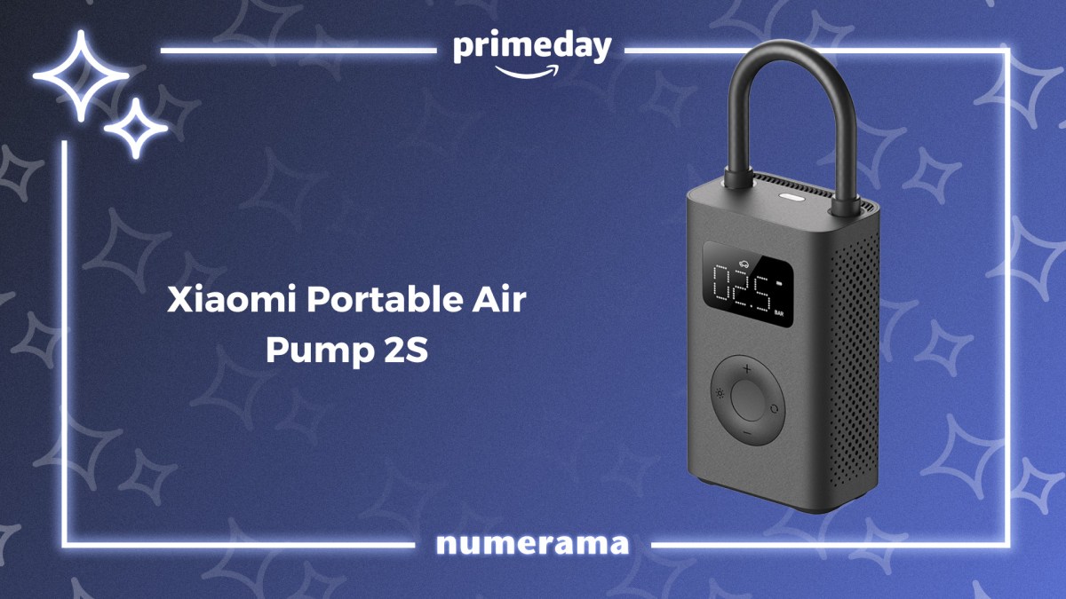 Xiaomi Portable Air Pump 2 // Source : Numerama Xiaomi Portable Air Pump 2 // Source : Numerama