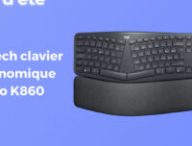 Logitech ERGO K860  // Source : Numerama