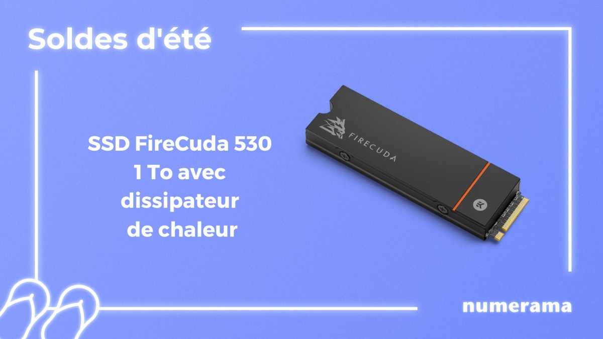SSD Firecuda 530 // Source : Numerama SSD Firecuda 530 // Source : Numerama