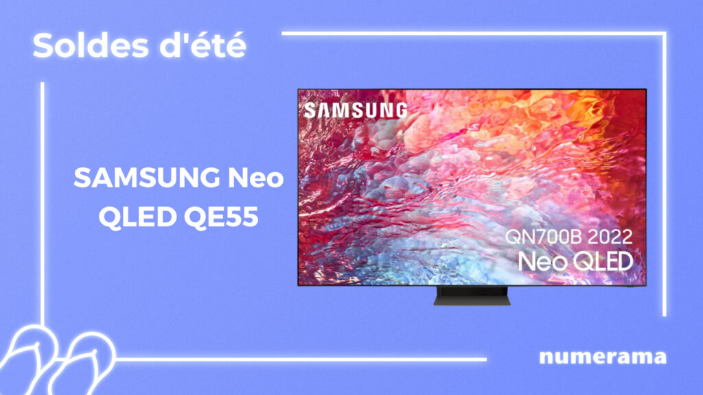 SAMSUNG - QE55QN700B // Source : Numerama SAMSUNG - QE55QN700B // Source : Numerama