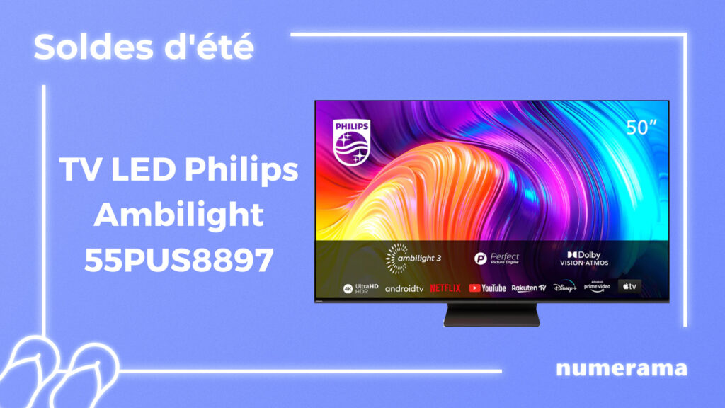 L'Ambilight apport la dose d'immersion en plus // Source : Numerama L'Ambilight apport la dose d'immersion en plus // Source : Numerama