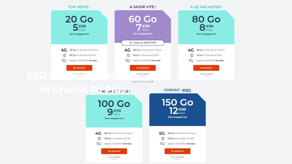 forfait cdiscount mobile // Source : Cdiscount forfait cdiscount mobile // Source : Cdiscount