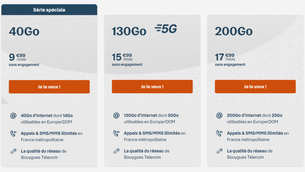 Boyugues propose aussi un forfait 5G // Source : Boyugues Télécom Boyugues propose aussi un forfait 5G // Source : Boyugues Télécom