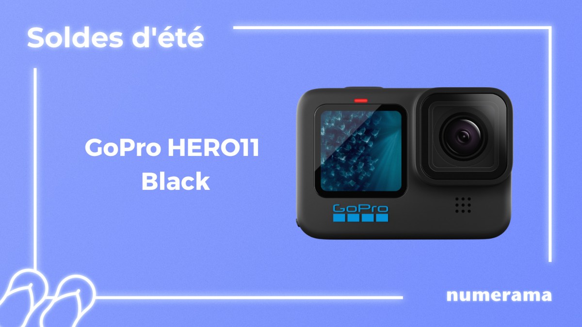 Gopro Hero11 Black // Source : Numerama Gopro Hero11 Black // Source : Numerama
