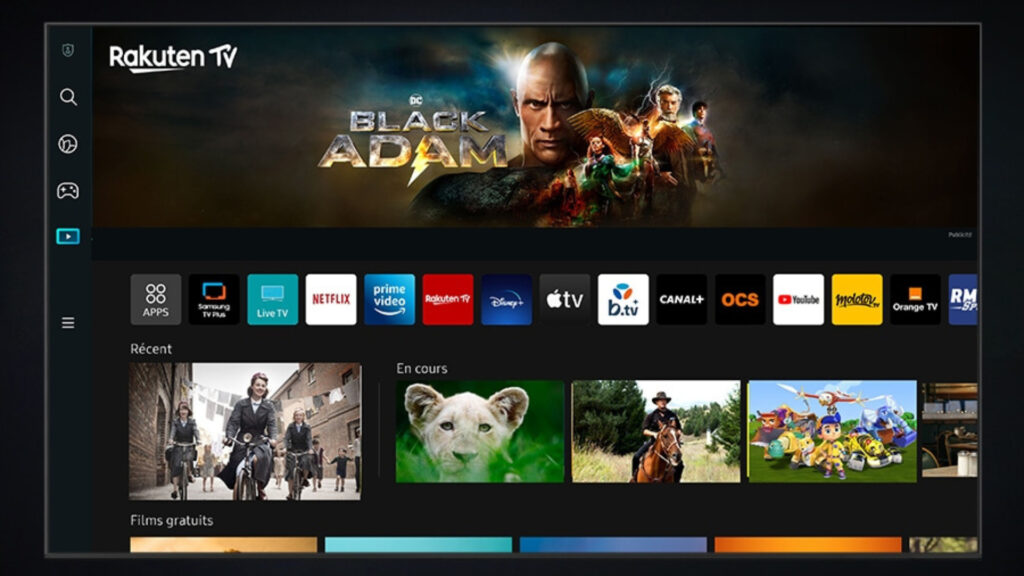 Tizen est un OS propre et ergnomique // Source : Samsung Tizen est un OS propre et ergnomique // Source : Samsung