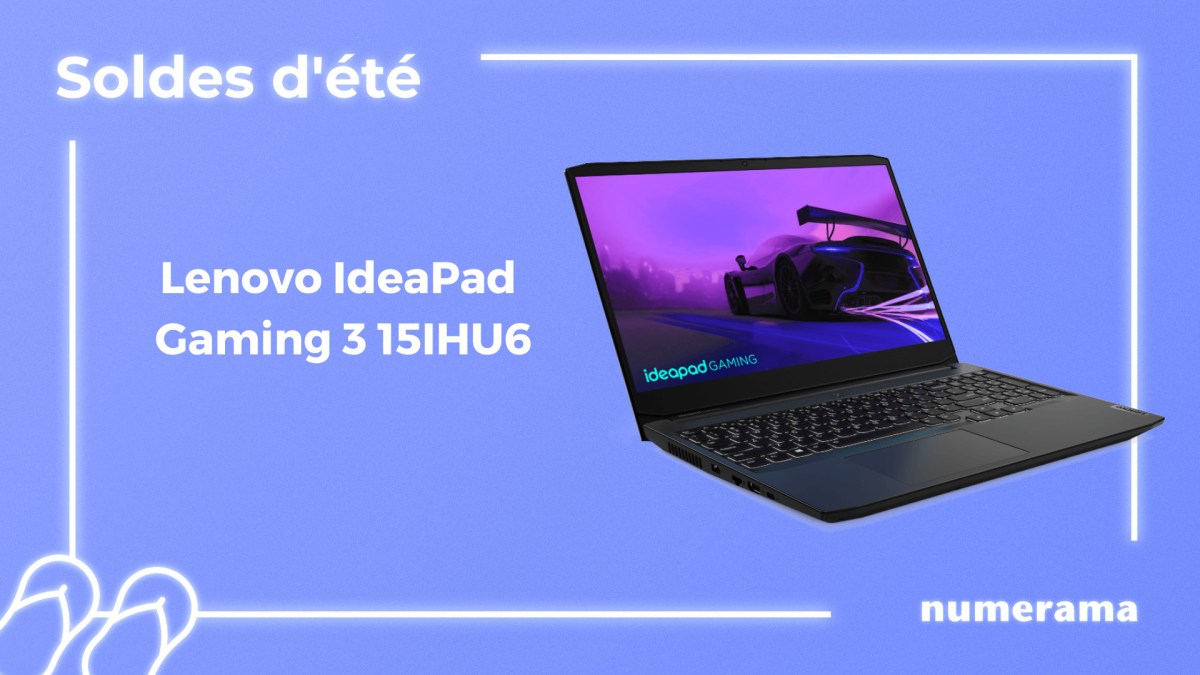 Lenovo IdeaPad Gaming 3 15IHU6 // Source : Numerama Lenovo IdeaPad Gaming 3 15IHU6 // Source : Numerama