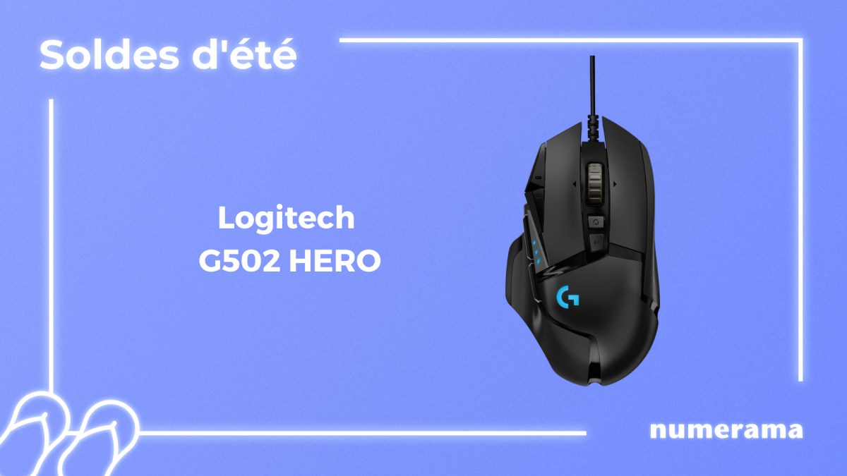 logitech g502 hero // Source : Numerama logitech g502 hero // Source : Numerama
