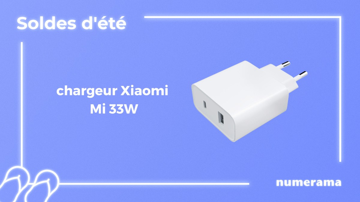 Xiaomi Mi 33W // Source : Numerama Xiaomi Mi 33W // Source : Numerama