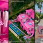 Impossible de passer à côté du phénomène Barbie // Source :  juliezwingelstein, Airbnb, sabah.sdl sur TikTok. Montage Numerama avec Canva.