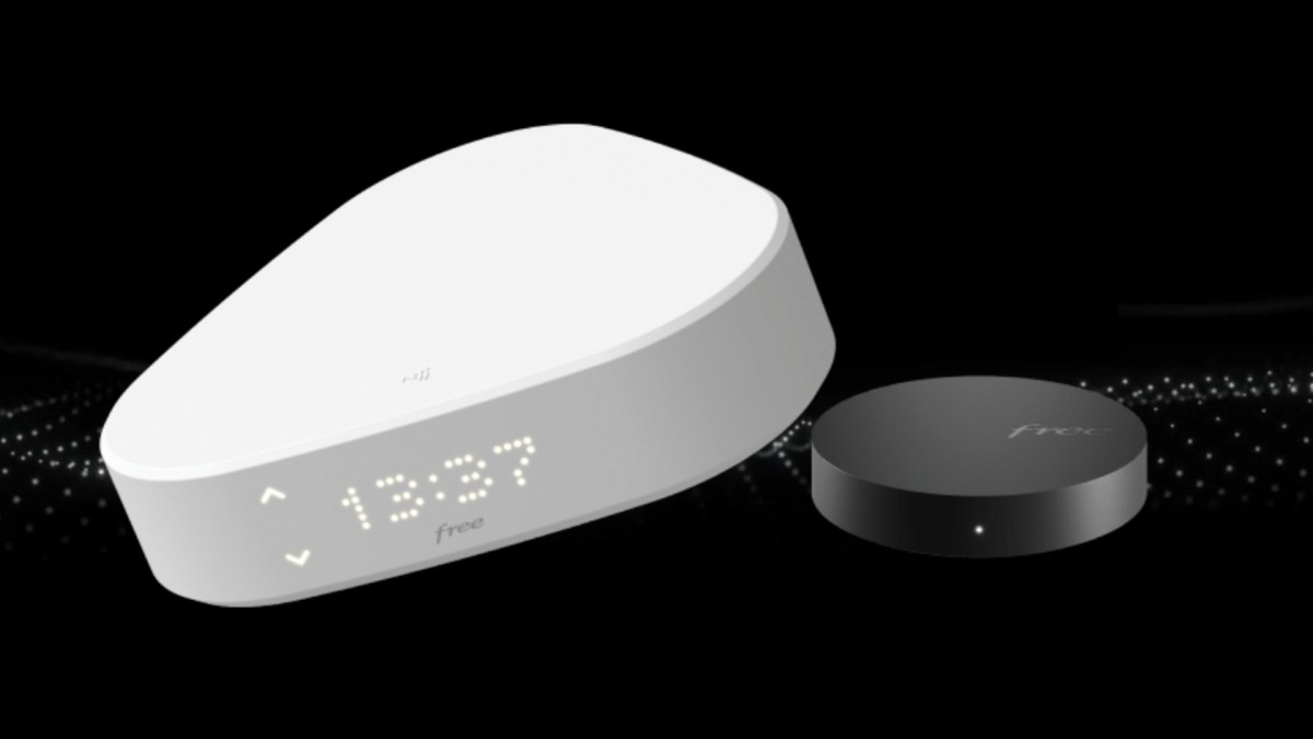 Le Freebox Delta et son player // Source : Free Le Freebox Delta et son player // Source : Free