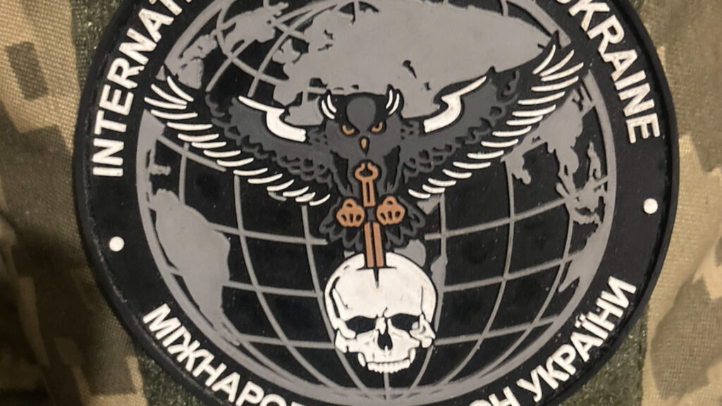 Le blason de l'unité de Summer dans la légion internationale ukrainienne. // Source : Numerama Le blason de l'unité de Summer dans la légion internationale ukrainienne. // Source : Numerama