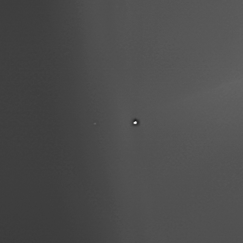 La Terre et la Lune vues par Mars Express. // Source : ESA/DLR/FU Berlin, CC BY-SA 3.0 IGO La Terre et la Lune vues par Mars Express. // Source : ESA/DLR/FU Berlin, CC BY-SA 3.0 IGO