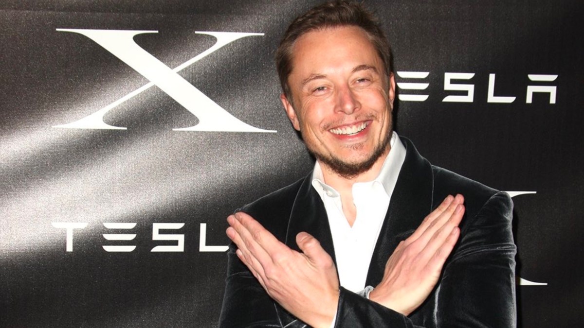 Elon Musk au lancement de la Tesla Model X. // Source : Elon Musk / X Elon Musk au lancement de la Tesla Model X. // Source : Elon Musk / X