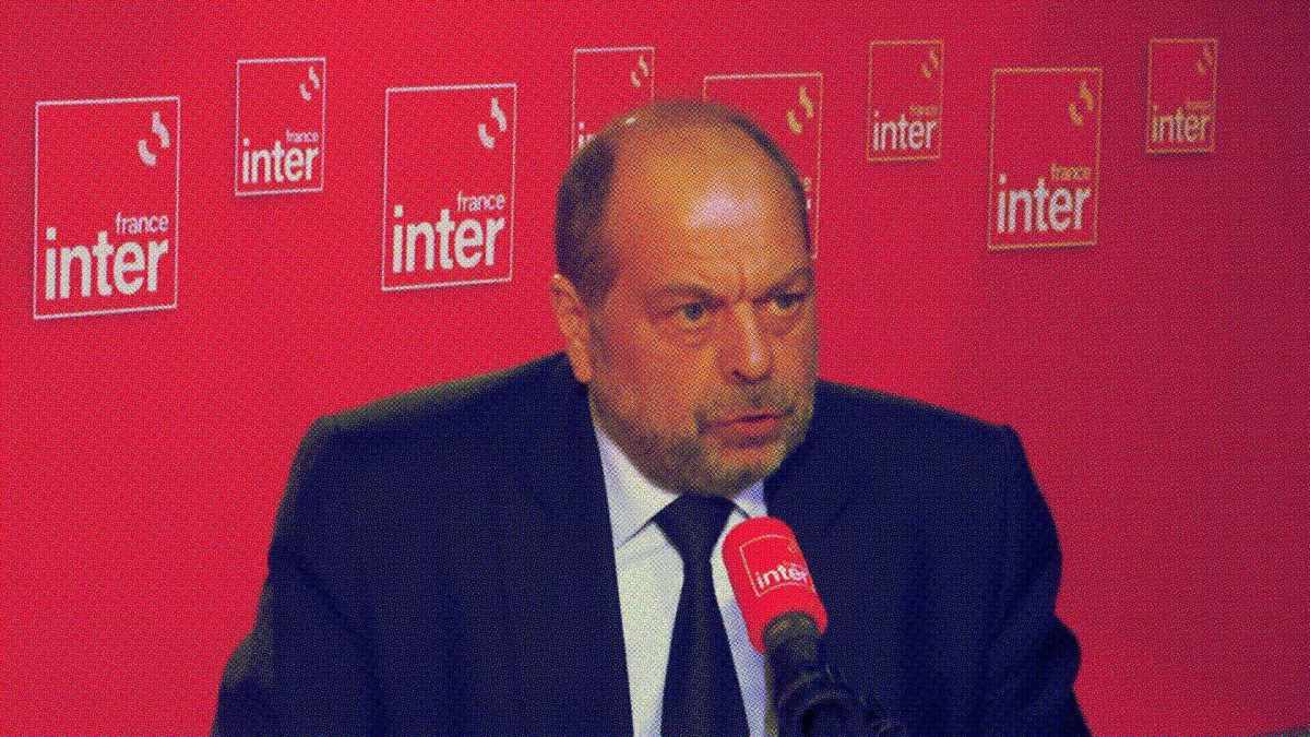 Eric Dupond-Moretti sur France Inter // Source : France Inter / YouTube Eric Dupond-Moretti sur France Inter // Source : France Inter / YouTube