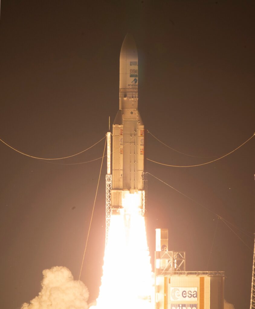 ESA Ariane 5 d&eacute;part