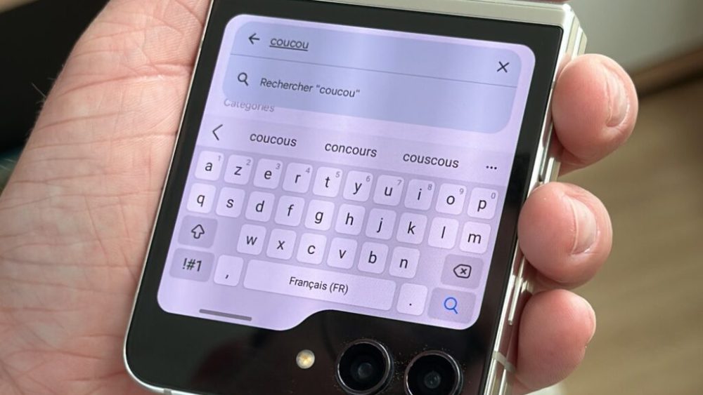 Flip écran keyboard Flip écran keyboard
