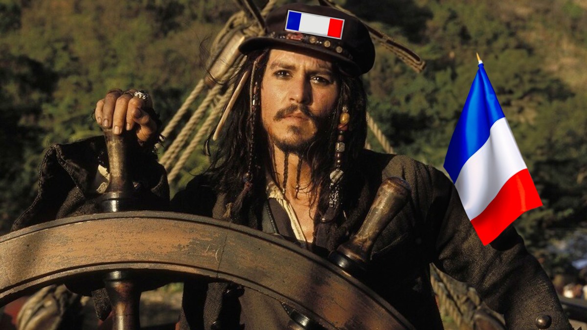 Jack Sparrow version français // Source : Numerama, édité avec Photoshop et Firefly Jack Sparrow version français // Source : Numerama, édité avec Photoshop et Firefly