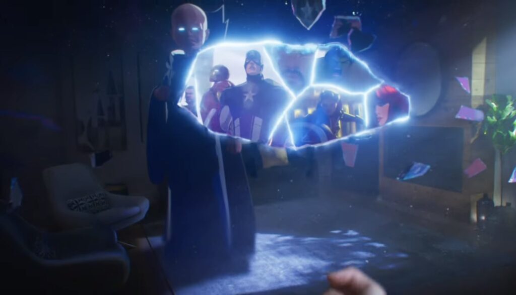 Une expérience Disney+ dans l'Apple Vision Pro. // Source : Apple Une expérience Disney+ dans l'Apple Vision Pro. // Source : Apple