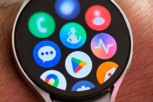 La Samsung Galaxy Watch 6. // Source : Numerama La Samsung Galaxy Watch 6. // Source : Numerama