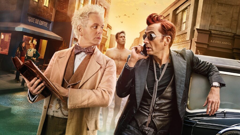 Aziraphale et Crowley, le meilleur duo du petit écran // Source : Prime Video Aziraphale et Crowley, le meilleur duo du petit écran // Source : Prime Video
