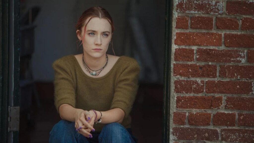 Saoirse Ronan incarne le rôle principal de Lady Bird. // Source : Greta Gerwig, 2017 Saoirse Ronan incarne le rôle principal de Lady Bird. // Source : Greta Gerwig, 2017