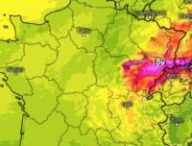 Les orages du 11 juillet 2023. // Source : Via Twitter @KeraunosObs