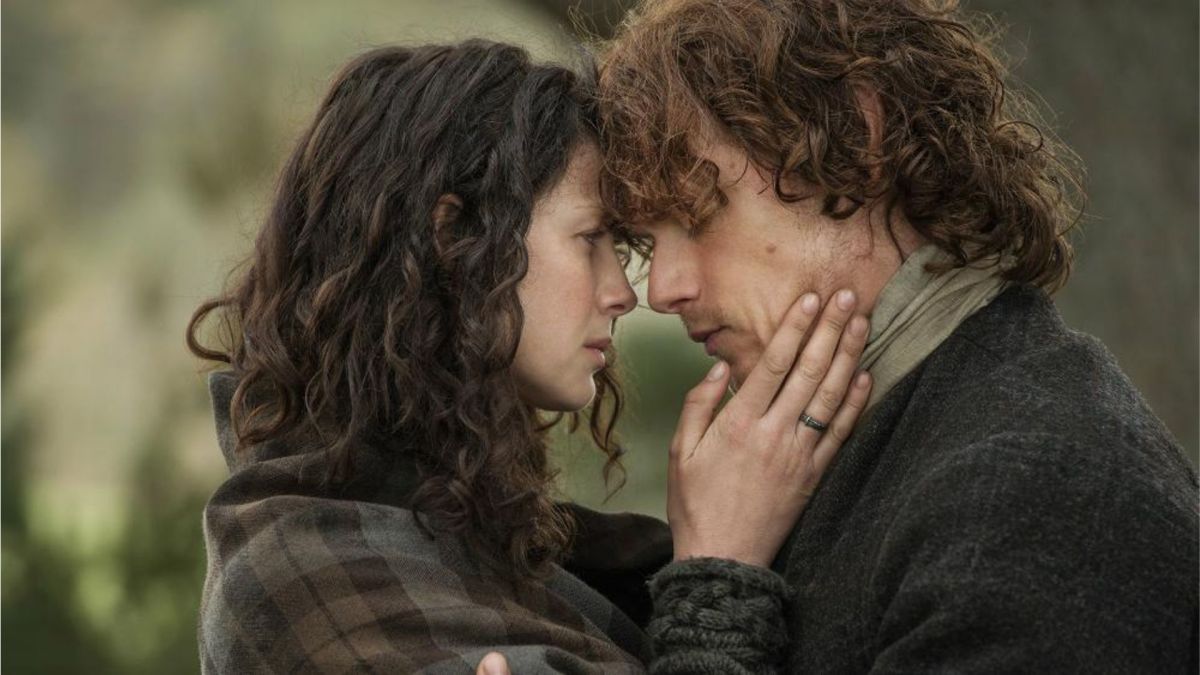 Claire et Jamie dans Outlander // Source : Netflix/Starz