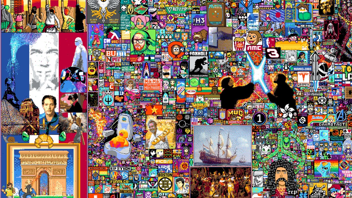 Source : Reddit Place Source : Reddit Place