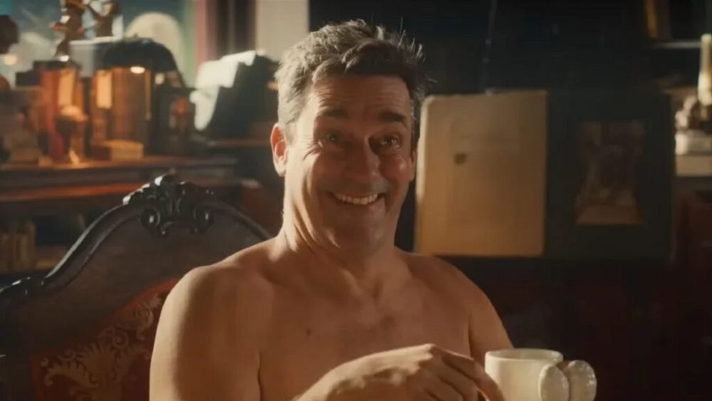 Tout pour le sourire de Jon Hamm // Source : Prime Video Tout pour le sourire de Jon Hamm // Source : Prime Video