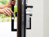 De l'extérieur, la DOM Roq se présente comme une serrure classique. La motorisation et la partie connectée se trouve à l'intérieur. // Source : DOM Security De l'extérieur, la DOM Roq se présente comme une serrure classique. La motorisation et la partie connectée se trouve à l'intérieur. // Source : DOM Security