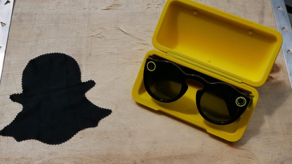 Les Snap Spectacles ont longtemps été les lunettes connectées de référence. // Source : Numerama Les Snap Spectacles ont longtemps été les lunettes connectées de référence. // Source : Numerama