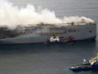 incendie du Fremantle Highway // Source : Kustwacht.nl