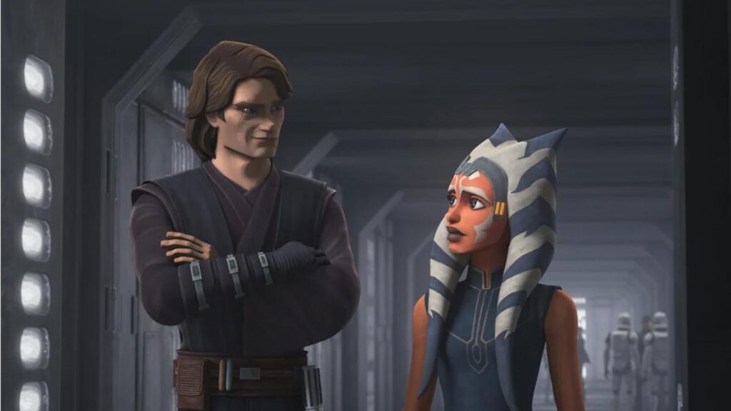 Anakin et Ahsoka. // Source : Lucasfilms Anakin et Ahsoka. // Source : Lucasfilms