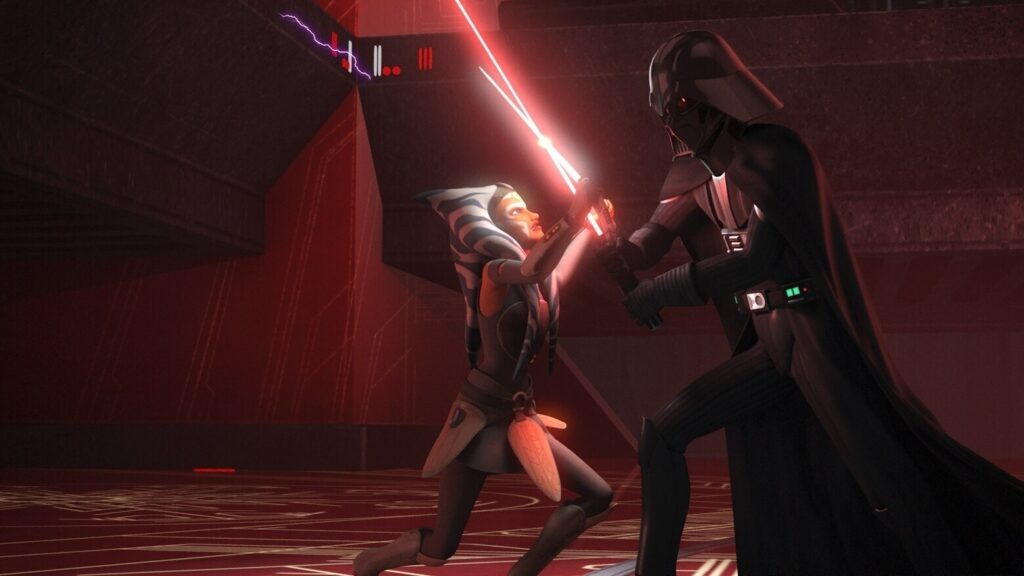 Ahsoka Tano Dark Vador Ahsoka Tano Dark Vador