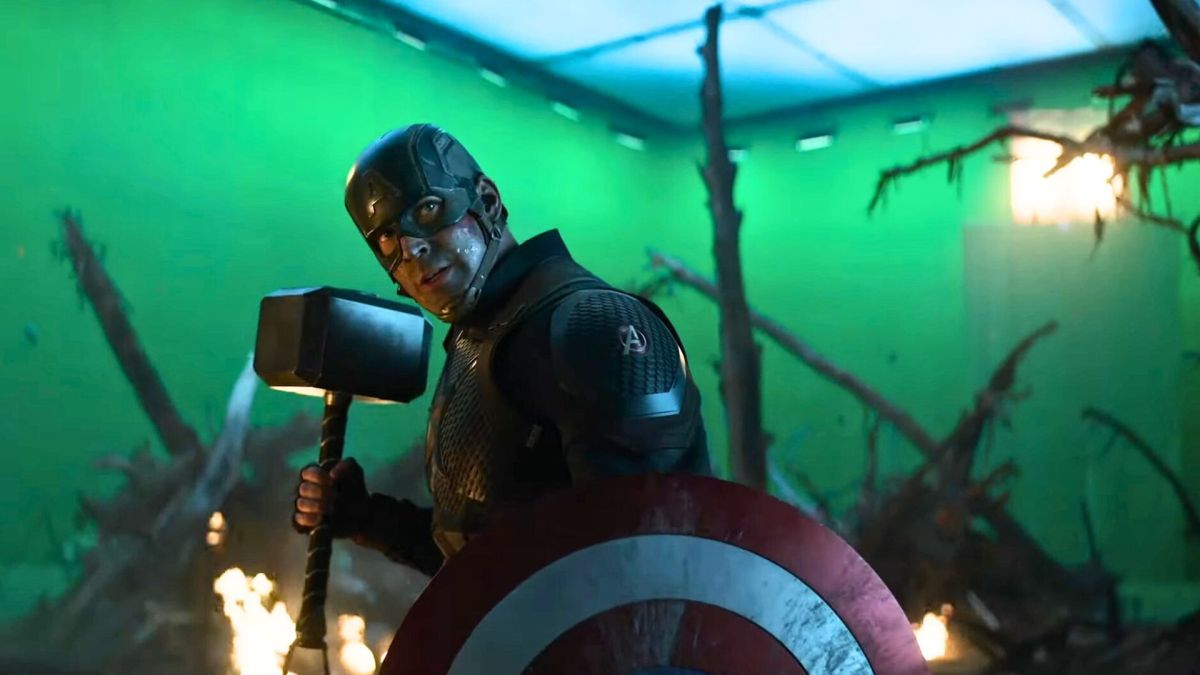 Sur la plateau d'Avengers Endgame. // Source : Marvel Entertainment Sur la plateau d'Avengers Endgame. // Source : Marvel Entertainment