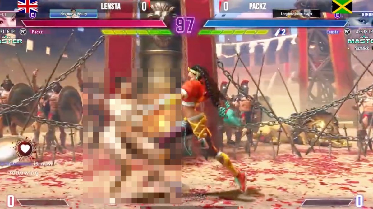 Chun-Li nue dans Street Fighter 6 // Source : Capture d'écran Chun-Li nue dans Street Fighter 6 // Source : Capture d'écran