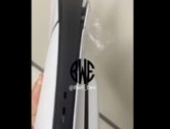 Fuite de la PlayStation 5 Slim // Source : Twitter Fuite de la PlayStation 5 Slim // Source : Twitter