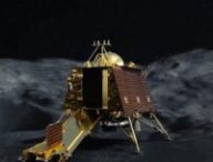 Chandrayaan-3, vue d'artiste. // Source : Capture d'écran YouTube Wion