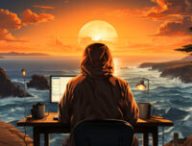 Les hackers de Lockbit ont continué à pirater cet été. // Source : Numerama avec Midjourney