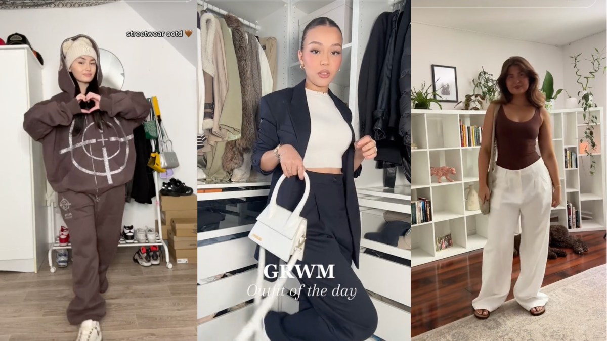 Montrer ses tenues à des étrangers sur TikTok, c'est faire des outfit of the Day. // Source : @dalhyakh, @saramichelle_bb et @Glow_with_norhane sur TikTok. Montage Numerama avec Canva. Montrer ses tenues à des étrangers sur TikTok, c'est faire des outfit of the Day. // Source : @dalhyakh, @saramichelle_bb et @Glow_with_norhane sur TikTok. Montage Numerama avec Canva.