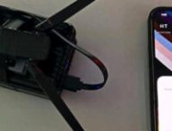 L'expert en cyber Jae Bochs a fabriqué un appareil usurpant le signal d'un iPhone. // Source : Jae Bochs L'expert en cyber Jae Bochs a fabriqué un appareil usurpant le signal d'un iPhone. // Source : Jae Bochs