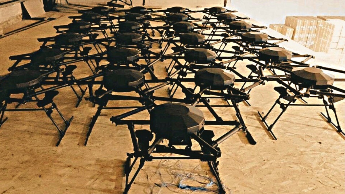 Les vampires sont un drone produit par l'Ukraine. // Source : SSCIP Ukraine Les vampires sont un drone produit par l'Ukraine. // Source : SSCIP Ukraine