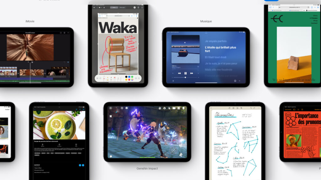 L'iPad mini 6 répondra à tous vos besoin du quotidien // Source : Apple L'iPad mini 6 répondra à tous vos besoin du quotidien // Source : Apple