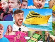 Les superproductions à concept, la grosse tendance sur Youtube. // Source : Vidéos Youtube de Squeezie, d'Amixem, d'Océane, de Mr Beast et de Michou. Montage Numerama avec Canva. Les superproductions à concept, la grosse tendance sur Youtube. // Source : Vidéos Youtube de Squeezie, d'Amixem, d'Océane, de Mr Beast et de Michou. Montage Numerama avec Canva.