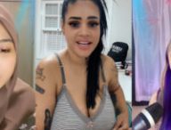 Des participants du monde entier au concours de chant lancé par TikTok. // Source : TikTok de @vidhiarahma99, @cece_caramel, @flaviadelmnoinsta. Montage Numerama avec Canva. Des participants du monde entier au concours de chant lancé par TikTok. // Source : TikTok de @vidhiarahma99, @cece_caramel, @flaviadelmnoinsta. Montage Numerama avec Canva.