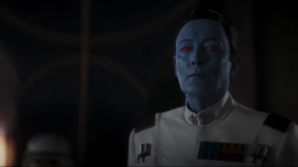 Thrawn dans Ahsoka // Source : Disney+ Thrawn dans Ahsoka // Source : Disney+