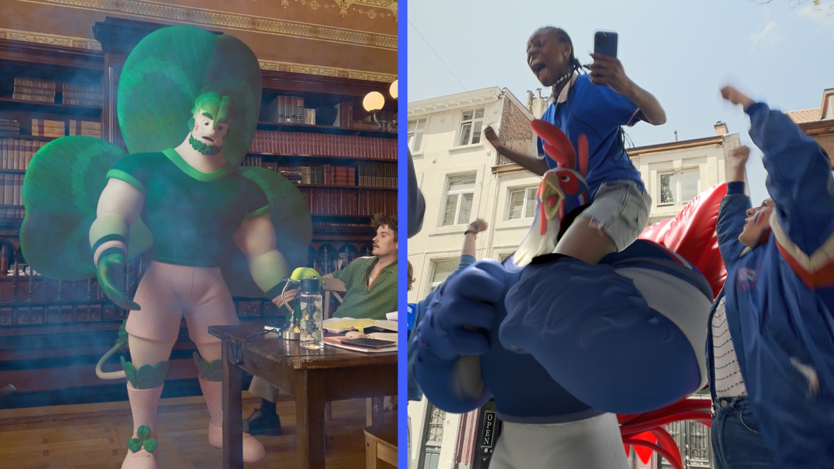 Facebook et Instagram auront à des personnage dédiés pour l'évènement. // Source : Meta Facebook et Instagram auront à des personnage dédiés pour l'évènement. // Source : Meta